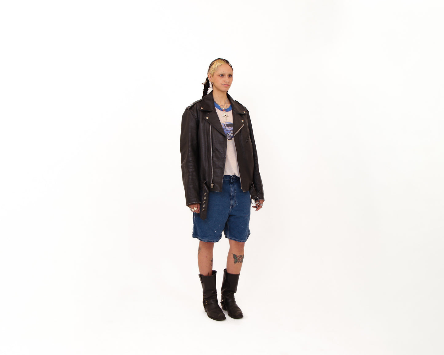 1980s Moto Jacket — size 48