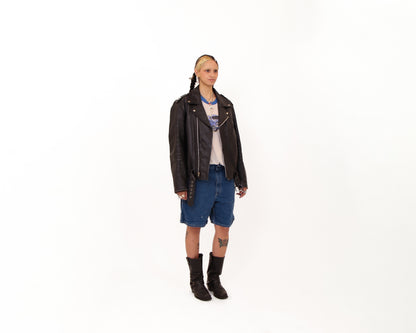 1980s Moto Jacket — size 48