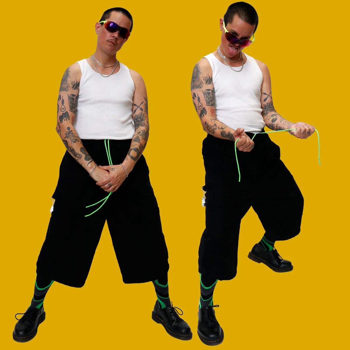 Waiter Shorts — Black
