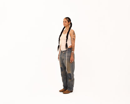 Wrangler Patched Denim — size 34