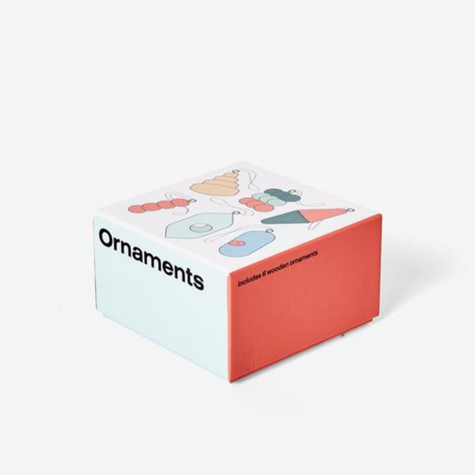 Wooden Ornament Set
