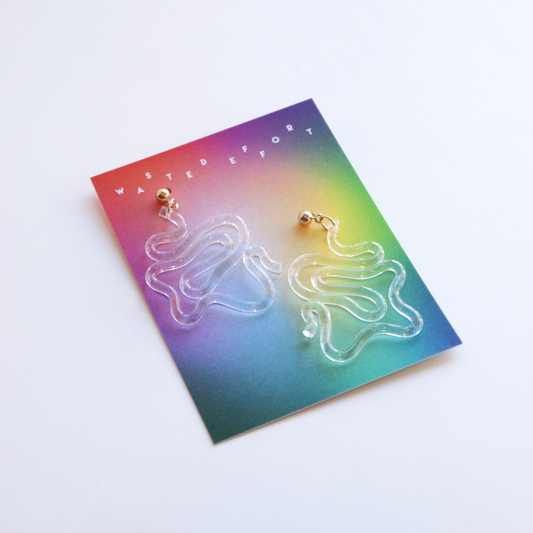 Inkjet Earrings