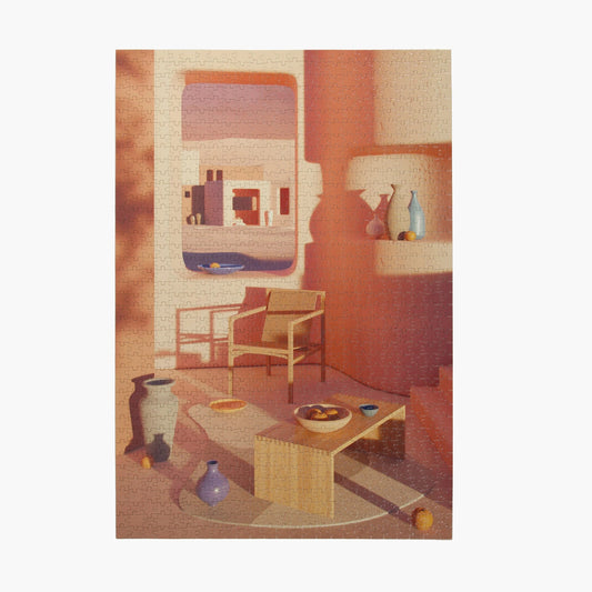 1000 Piece Puzzle - Adobe Interior