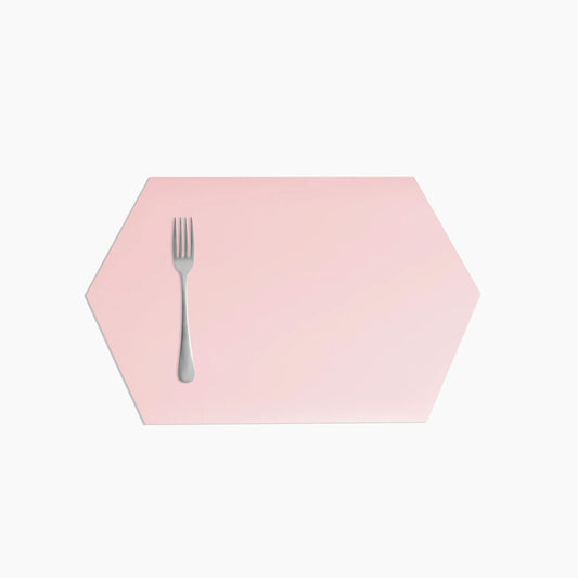 Hexagon Placemat - Blush