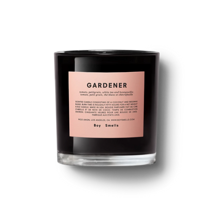 Boy Smells Candle - Gardener
