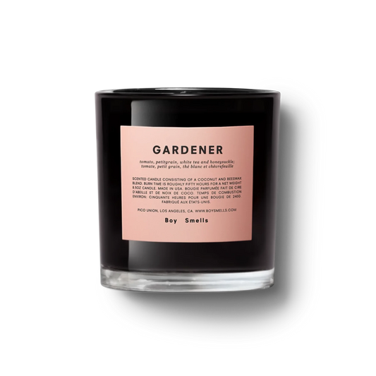 Boy Smells Candle - Gardener