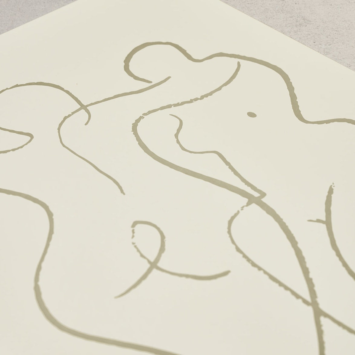 Alexandria Coe Figure Print - Couple