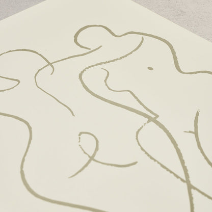 Alexandria Coe Figure Print - Couple