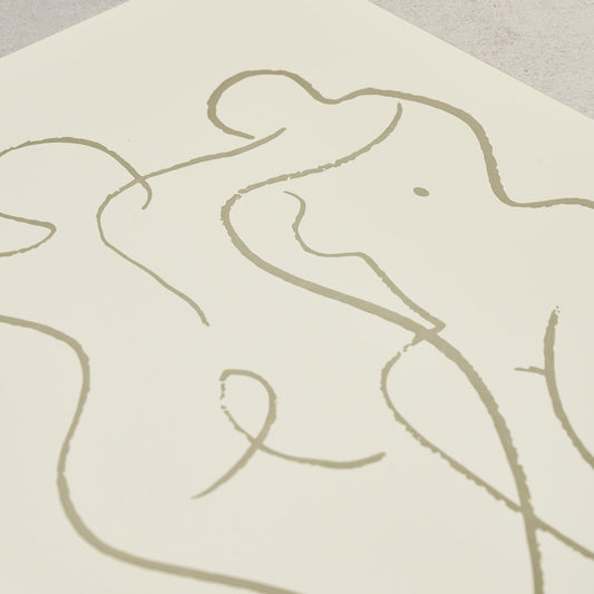 Alexandria Coe Figure Print - Couple