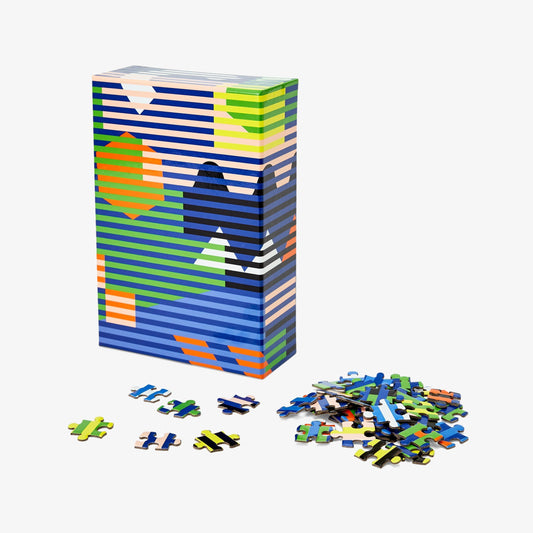 Areawear Pattern Puzzle, Lenticular. Available at Easy Tiger Goods Toronto.