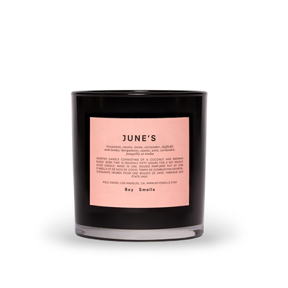 Boy Smells Candle - June's