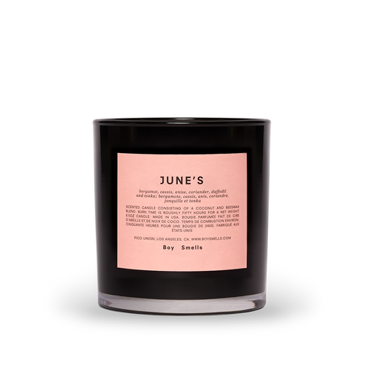 Boy Smells Candle - June's