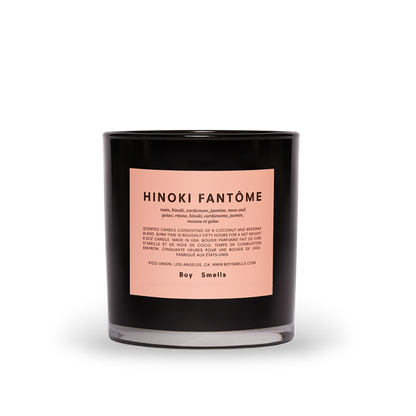 Boy Smells Candle in Hinoki Fantome. Available at Easy Tiger Goods Toronto.